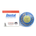 Dental 120 Pcs / Box Assorted Conical Screw Posts