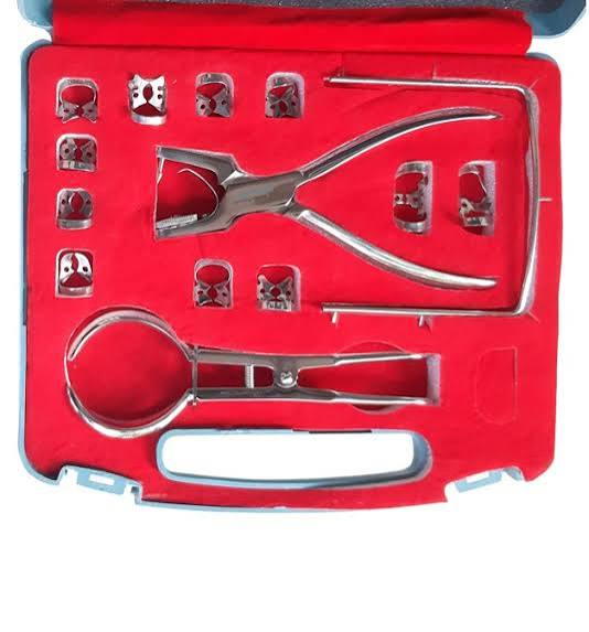 Rubber Dam Kit Premium Quality Rubber Dam Kit Dental Instrument