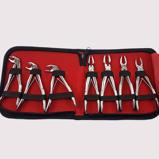 Baby Tooth Extraction Forceps (Set of 7)